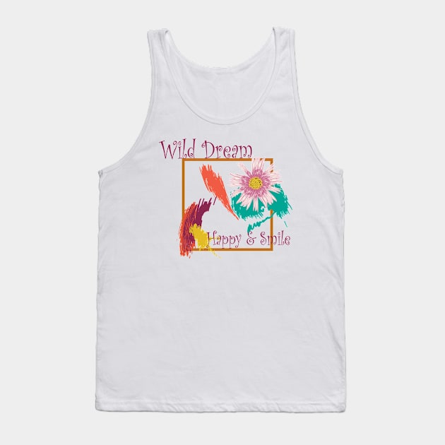 nature Wild Dream Painted sunflower Tank Top by SSSD
